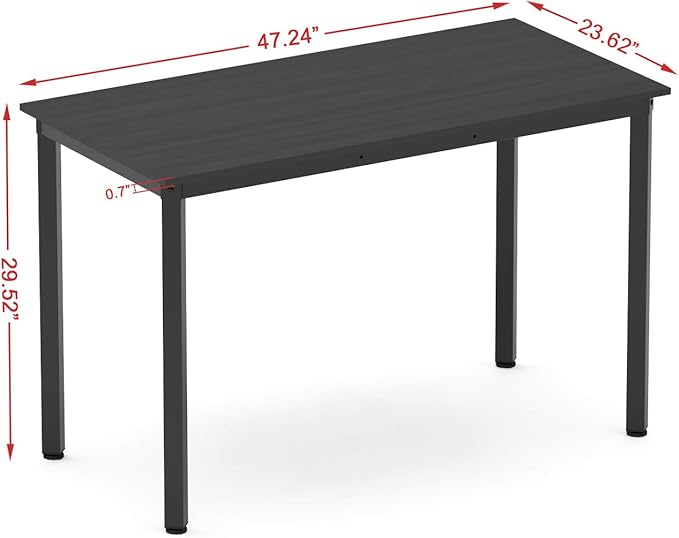 Weehom Computer Desk Home Office Writing Desk Study Laptop/Dining Table - LeafyLoom