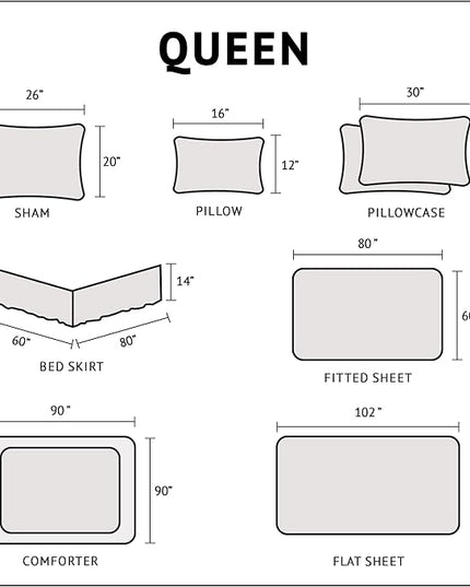 Intelligent Design Robbie Cozy Comforter Set Bed in A Bag, Modern Casual All Season Bedding Set, Matching Sham, Decorative Pillow, Navy/Tan, Queen, 9 Piece - LeafyLoom