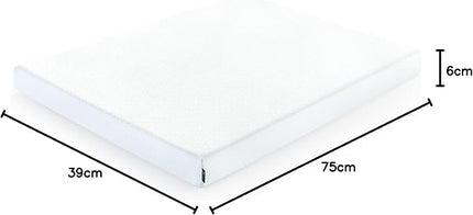 ZINUS 6 Inch Green Tea Cooling Gel Memory Foam Mattress, Twin, Fiberglass Free, Cooling Gel Foam, Pressure Relieving, CertiPUR-US Certified, Mattress in A Box, White - LeafyLoom