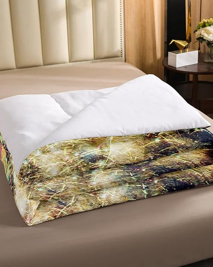 Erosebridal American Flag Comforter Eagle Room Decorative Comforter Set Twin Size Firework Bedding Set Wildlife Animal Bird Down Comforter Soft Lightweight Quilt Set with 1 Pillowcase - LeafyLoom