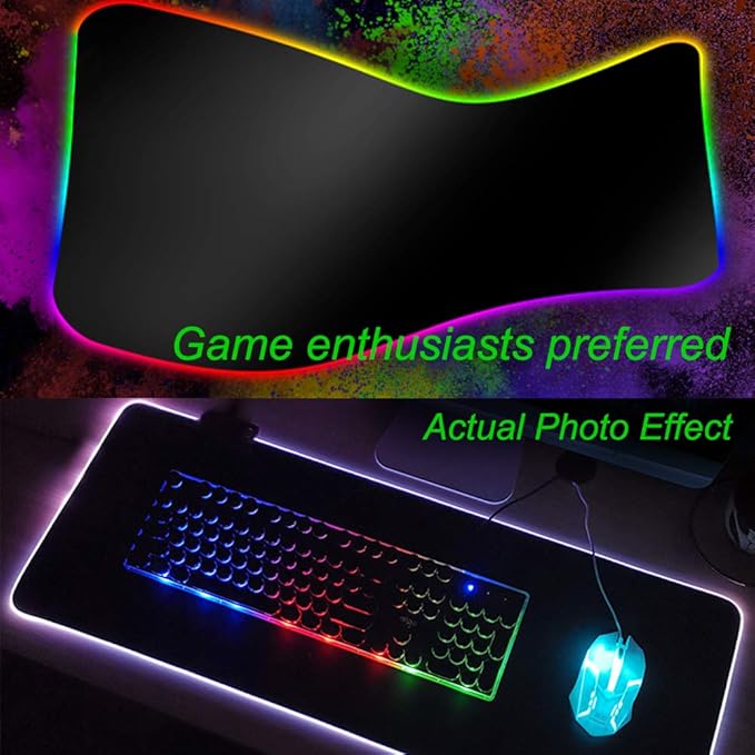 Need Gaming Desk- 47" All-in-one Gamer Computer Table with Headphone Hook/Cup Holder, Professional Game PC Workstation, AC14-12060LBPRO-ND - LeafyLoom