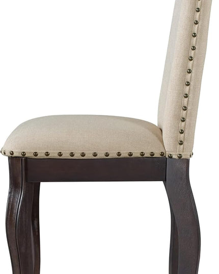 NicBex Haerin-SD-00346-LWJ Dining Chairs, 19.5"x21.5"x37.5", Espresso - LeafyLoom