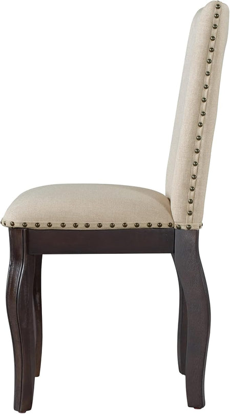 NicBex Haerin-SD-00346-LWJ Dining Chairs, 19.5"x21.5"x37.5", Espresso - LeafyLoom