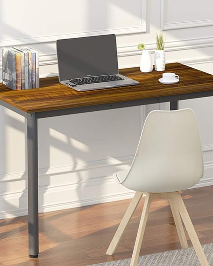 Weehom Computer Desk Home Office Writing Desk Study Laptop/Dining Table - LeafyLoom
