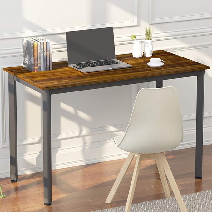 Weehom Computer Desk Home Office Writing Desk Study Laptop/Dining Table - LeafyLoom