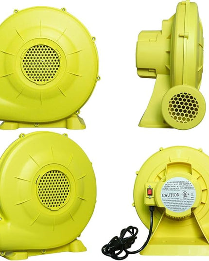 750W(1HP) Blower, Commercial Inflatable Bounce Blower, Ideal for Inflatable Bounce Houses, Bouncy Castles （UL Certification） - LeafyLoom