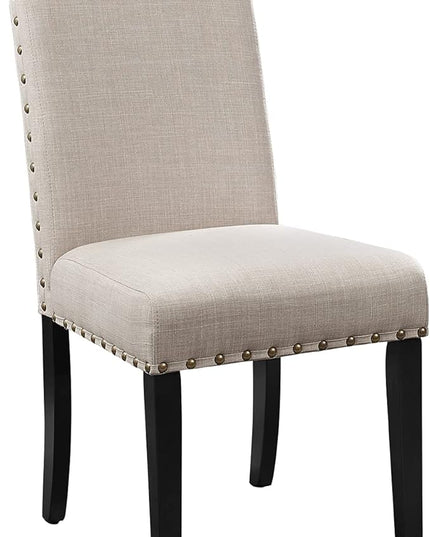 New Classic Furniture Crispin Dining Chair, Set of 2, Natural - LeafyLoom