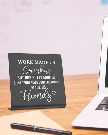 Work Bestie Gifts for Women Colleagues Coworkers Gift Office Desk Decor New Job Good Luck Goodbye Gifts For Coworkers Boss Women Friends Farewell Going Away Goodbye Gifts for Coworker dksg16 - LeafyLoom