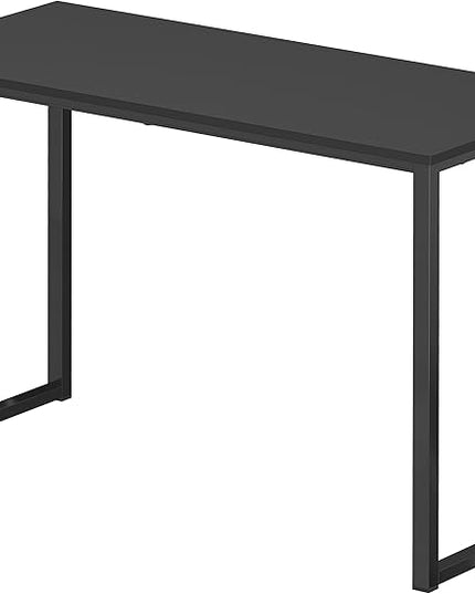 SHW Home Office 32-Inch Computer Desk, Black - LeafyLoom