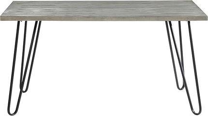 NicBex Dining Table Set for 4 Kitchen & Dining Room Tables Modern Sleek Design 5Pc Dining Set Table and 4X Side Chairs with Velvet Upholstered, Metal Frame, Blue - LeafyLoom