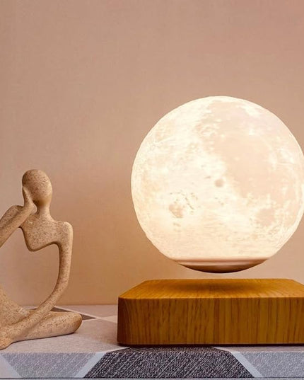 Levitating Moon Lamp, Floating Moon Lamp Magnetic Levitation Moon Light Gifts for girls, boys, Children and teenagers - LeafyLoom