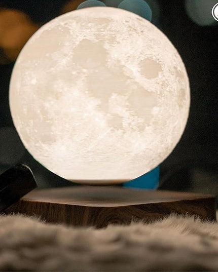 Levitating Moon Lamp, Floating Moon Lamp Magnetic Levitation Moon Light Gifts for girls, boys, Children and teenagers - LeafyLoom