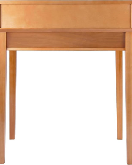 Winsome Wood Studio Home Office, Honey - LeafyLoom