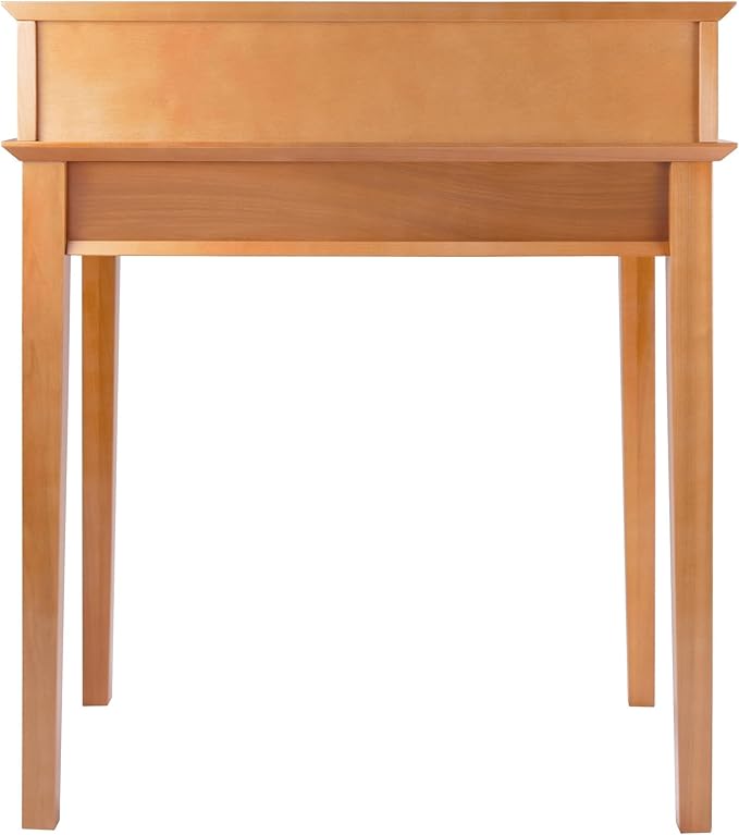 Winsome Wood Studio Home Office, Honey - LeafyLoom