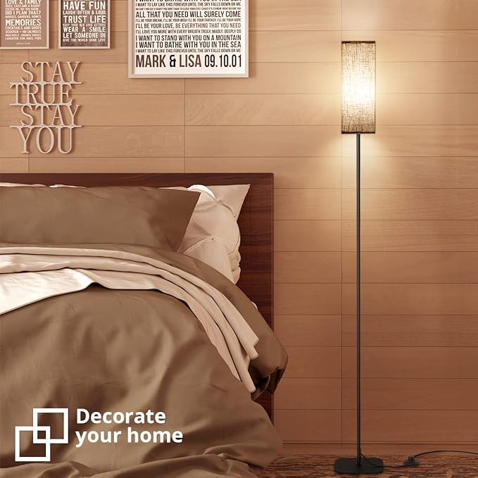 Floor Lampswith LED Bulb for Living Room, Modern LED Standing Lamp Reading Light 3 Color Temperatures Adjustable Bedside Lamps for Bedroom Living Room Office Decor - LeafyLoom
