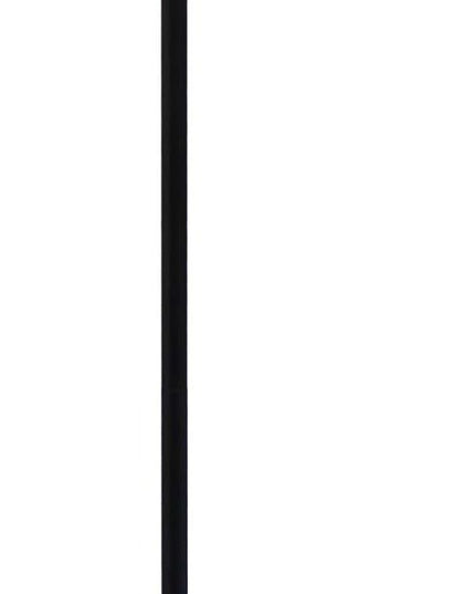 Elegant Designs LF1027-BLK Hanging Lightbulb Floor Lamp, 12.75" L x 10" W x 60" H - LeafyLoom