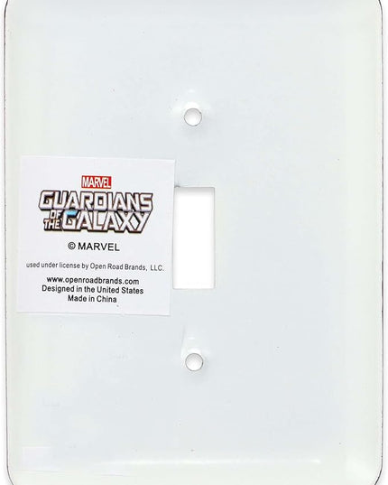 Marvel Groot Metal Light Switch Plate - Groot Switch Plate Decoration for Bedroom or Man Cave - Get Your Groot On! - LeafyLoom
