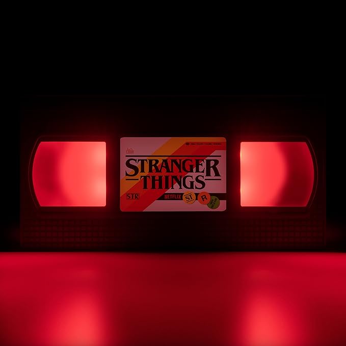 Paladone Stranger Things VHS Logo Light, Officially Licensed Merchandise - LeafyLoom