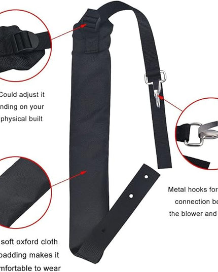 2 Pack Backpack Blower Straps C061000100 - Compatible with Echo PB-260 PB-403 PB-403H PB-403T PB-413, Replaces P021001770 P021001760 30030008260 30030008261- Leaf Blower Shoulder Strap Kit - LeafyLoom