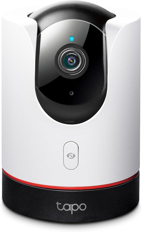 TP-Link Tapo 2K QHD Pan/Tilt Wi-Fi Camera | Apple HomeKit | Physical Privacy Mode | Color Night Vision | Motion Tracking | 2-Way Audio | Local/Cloud Storage | Works w/Alexa&Google Home | (Tapo C225) Tapo
