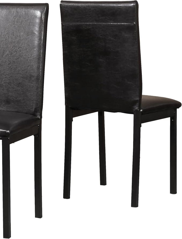 NicBex Haerin-SD-00347-LWJ Dining Chairs, 21.5"x17.5"x36", Black - LeafyLoom