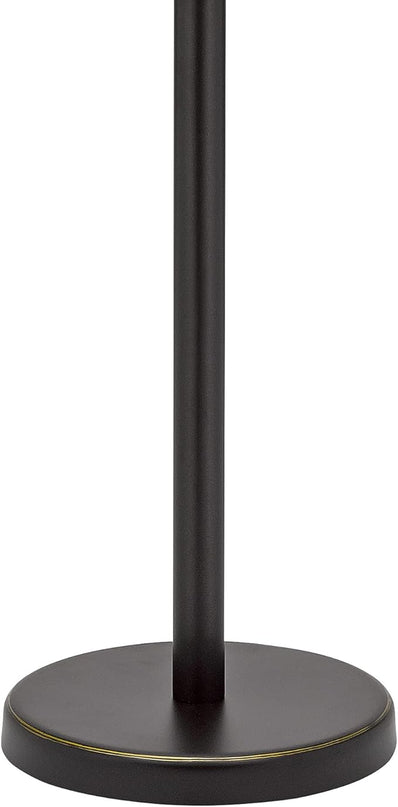 Catalina Lighting 18223-002 Transitional Uplight Floor Lamp with Reading Light, Standing Lamp, Living Room Light, LED Bulb NOT Included,71", Dark Bronze - LeafyLoom