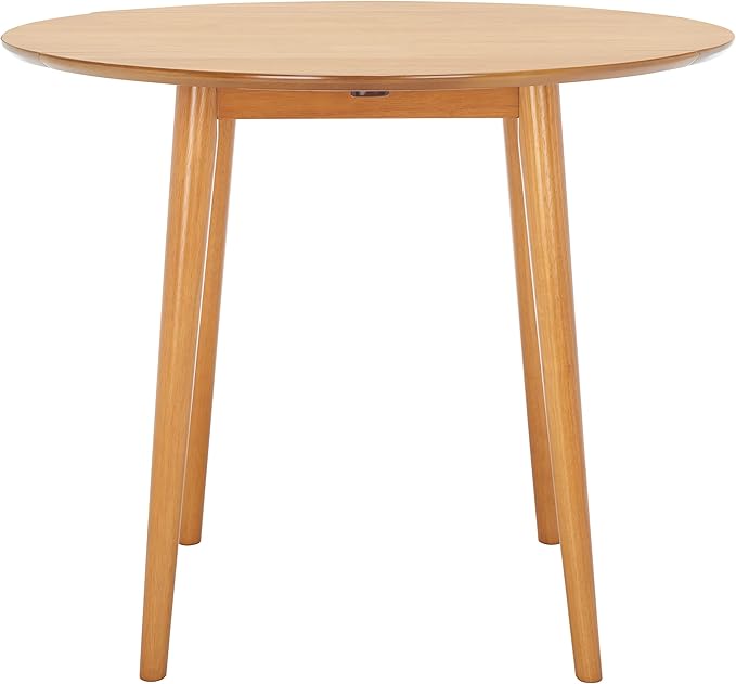 Safavieh Home Collection DTB1401 Table, Light Oak - LeafyLoom