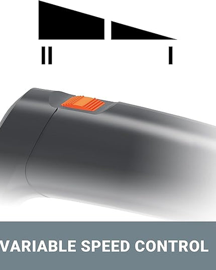 WORX Cordless Leaf Blower 20V WORXAIR Turbine Blower WG547.2 for Lawn Care Yard Work, 2 Variable Speed Control, 1 * 4.0 Ah Battery & Charger Included - LeafyLoom