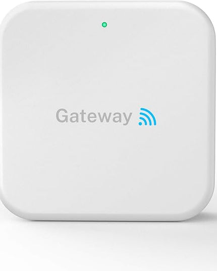 Wi-Fi Gateway Remotely Control Smart Fingerprint Door Lock with TT Lock App, Gateway Smart Hub Compatible with Alexa Voice Control,Electronic Lock Assemblies by Nyboer Nyboer