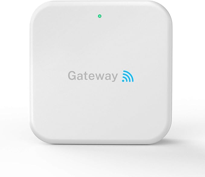 Wi-Fi Gateway Remotely Control Smart Fingerprint Door Lock with TT Lock App, Gateway Smart Hub Compatible with Alexa Voice Control,Electronic Lock Assemblies by Nyboer Nyboer