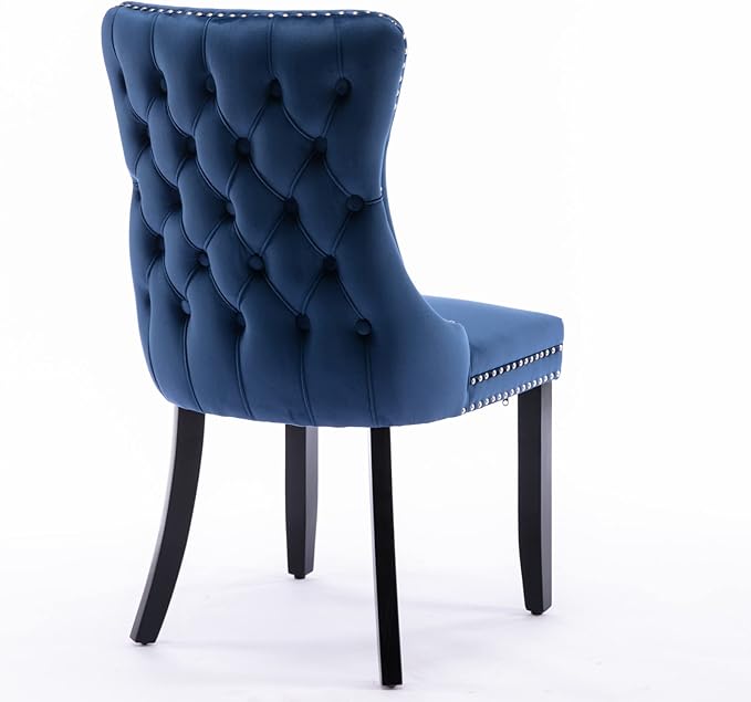 NicBex Haerin-SD-00118-LWJ Dining Chairs, 27.4"x20.4"x37.4", Blue - LeafyLoom