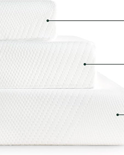 ZINUS 12 Inch Green Tea Essential Memory Foam Mattress, Full, Mattress in A Box, Affordable Mattress, CertiPUR-US Certified - LeafyLoom