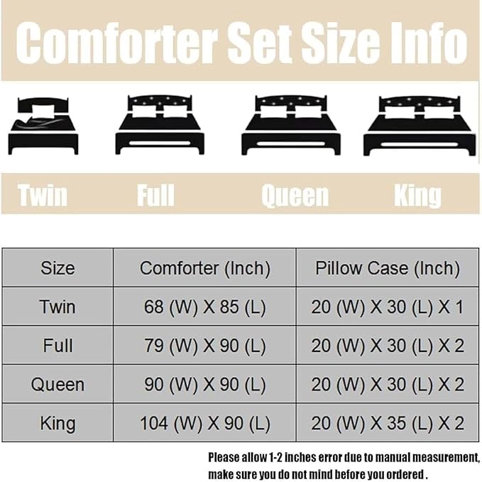 kxry Green Flower Comforter Sets Bedding Sets Twin Size Comforter Set for Girls Women Kids 1 Comforter + 1 Pillow Case - LeafyLoom
