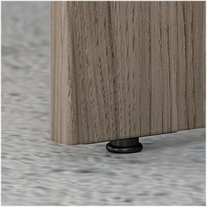 Bush Business Furniture Studio C 72-inch W Computer Desk, Modern Hickory (SCD272MH) - LeafyLoom