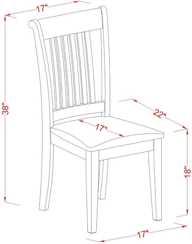 East West Furniture NDPO3-OAK-C Norden 3 Piece Modern Set Contains a Rectangle Wooden Table with Dropleaf and 2 Linen Fabric Kitchen Dining Chairs, 30x48 Inch, Oak - LeafyLoom