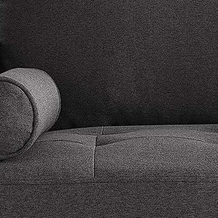 LifeStyle Solutions Arm chair, 39.8" W x 31.1" D x 33.5" H, Heather Grey - LeafyLoom