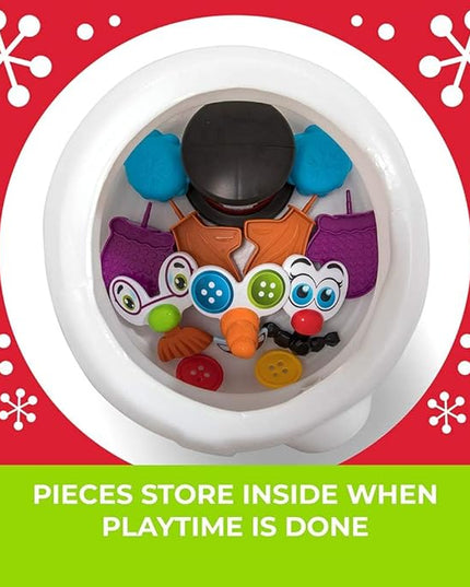 Step2 My First Snowman, Kids Interactive Christmas Toy, Plays Music & Lights Up, 15 Piece Toy Accessories, for Toddlers 1+ Years Old - LeafyLoom