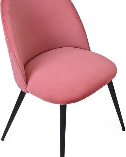 NicBex Haerin-SD-00330-LWJ Dining Chairs, 21.3"x20.5"x33.1", Pink - LeafyLoom