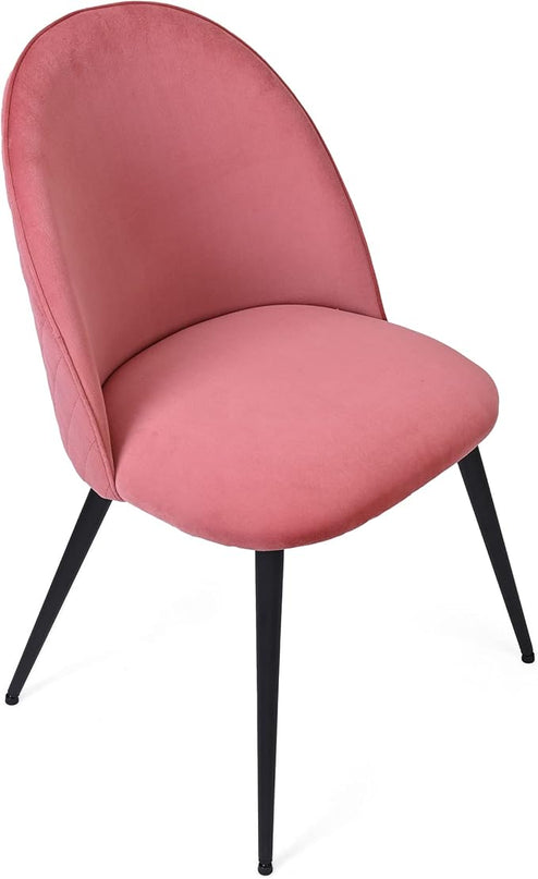 NicBex Haerin-SD-00330-LWJ Dining Chairs, 21.3"x20.5"x33.1", Pink - LeafyLoom