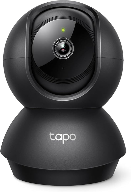 Tapo by TP-Link Pan/Tilt Security Camera for Baby Monitor, Pet Camera w/Motion Detection, 1080P, 2-Way Audio, Night Vision, Cloud & SD Card Storage, Works with Alexa & Google Home, Black (Tapo C201) Tapo