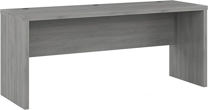 Bush Business Furniture Echo Computer Desk, 72W, Modern Gray - LeafyLoom