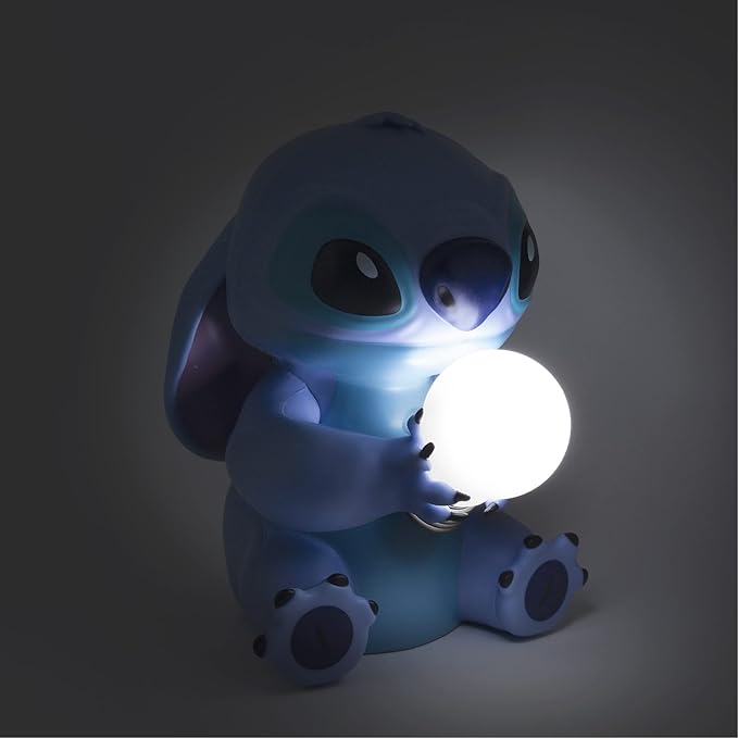 Paladone Stitch Light - Officially Licensed Lilo and Stitch Lamp, Disney Collectible Gift, Bedside Table Bedroom Night Light Decor - LeafyLoom
