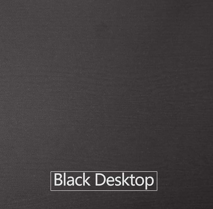 Need Computer Desk Folding Table Writing Desk/Compact Desk/Foldable Desk with BIFMA Certification, No Install Needed, Black AC5CB-100-60 - LeafyLoom