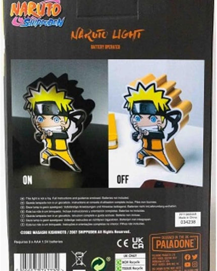 Paladone Naruto Figure Box Light, 18cm (7") tall Anime Character Light, Naruto Merchandise - LeafyLoom