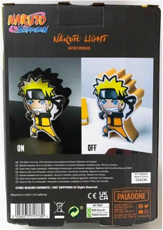 Paladone Naruto Figure Box Light, 18cm (7") tall Anime Character Light, Naruto Merchandise - LeafyLoom