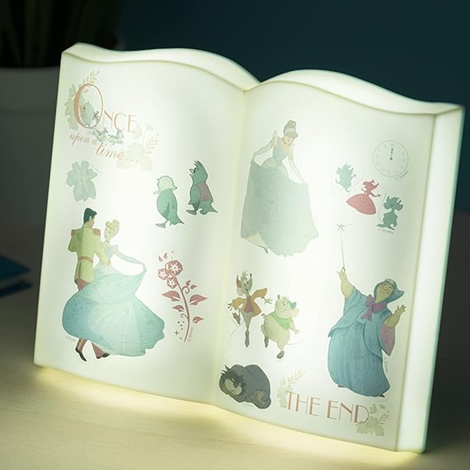 Paladone Cinderella Story Book Light | Officially Licensed Disney Merchandise - LeafyLoom