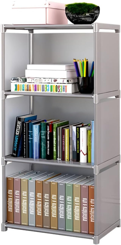 3,4,5-Tier Cube Storage Shelf or Organizer | Can be Used as Bookshelf, Bookcase, Closet, Pantry Shelves and Many More (3-Tier) - LeafyLoom