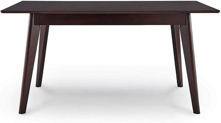 Modway Oracle 47" Rectangle Dining Table, Cappuccino - LeafyLoom
