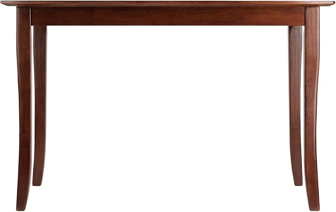 Winsome Inglewood Dining Table, Walnut, 47.24x29.53x29.13 - LeafyLoom