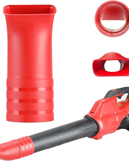 Flat Bend Nozzle for Milwaukee M18 Fuel Leaf Blower - Leaf Blower Nozzle for Drying, Blow-Drying, and Purging Cars, Trucks, and Tool Boxes (1 Pack, No Tool) - LeafyLoom